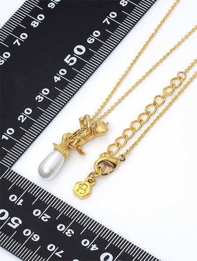 ブラスネックレス