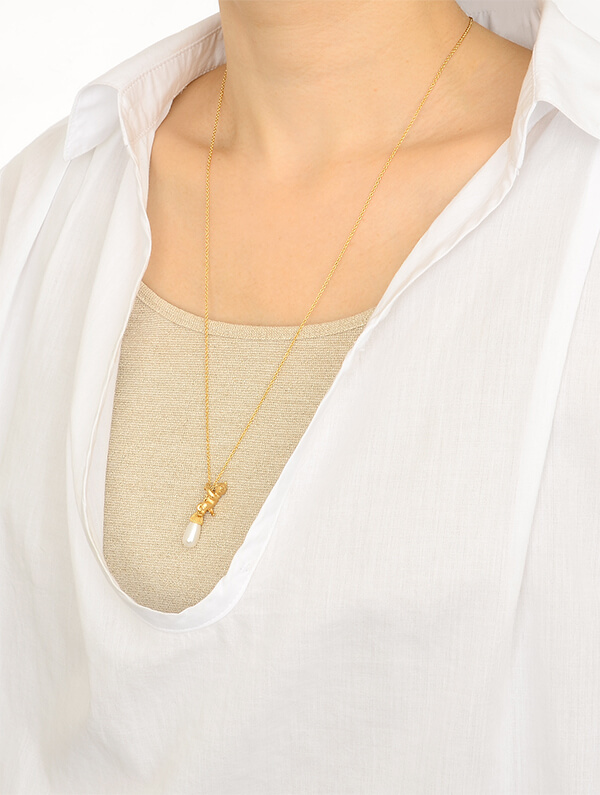 ブラスネックレス