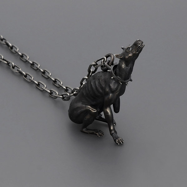ベルセルク ガッツ犬 シルバーネックレス