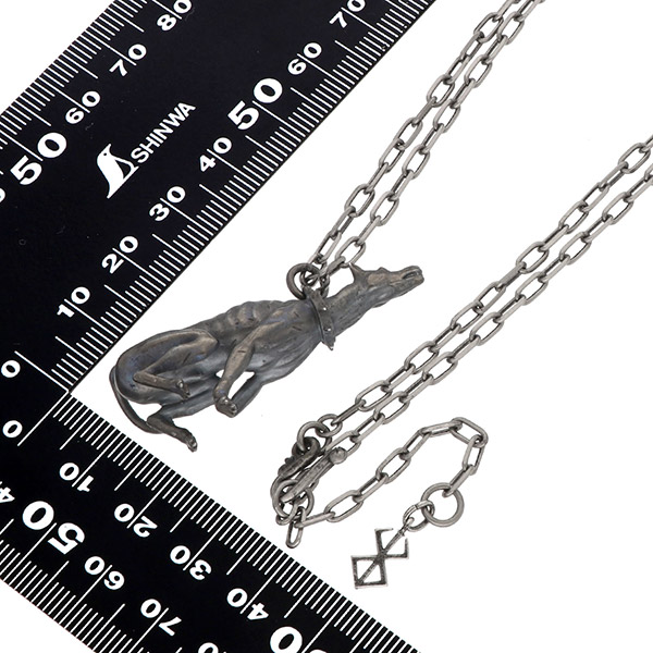 ベルセルク ガッツ犬 シルバーネックレス