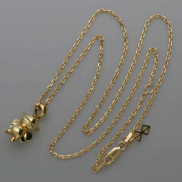 ベルセルク 栗パックゴールドネックレス