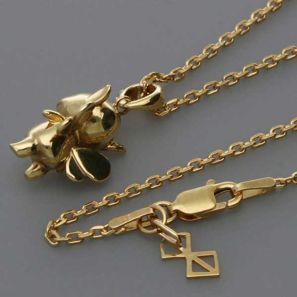 ベルセルク 栗パックゴールドネックレス