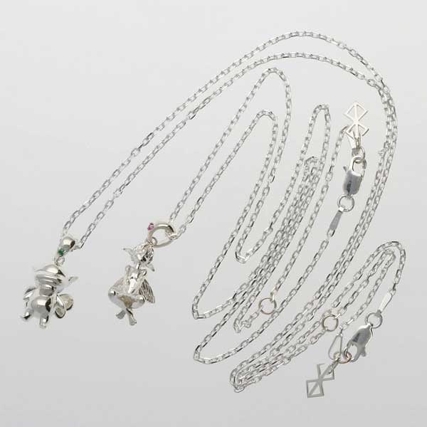 ベルセルク シルバーペアネックレス