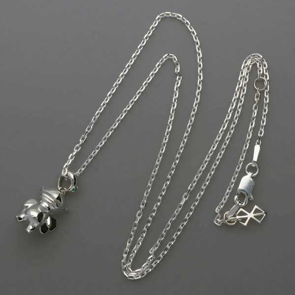 ベルセルク 栗パックシルバーネックレス
