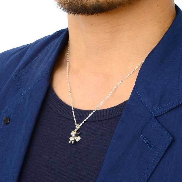 ベルセルク 栗パックシルバーネックレス