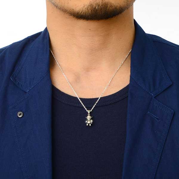 ベルセルク 栗パックシルバーネックレス