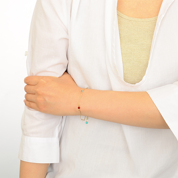 ゴールドフィルドブレスレット