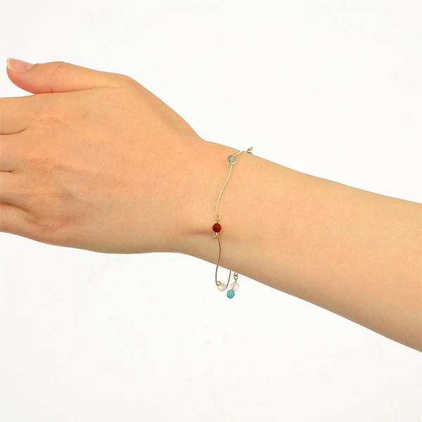 ゴールドフィルドブレスレット