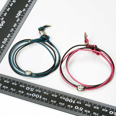 レザーペアブレスレット