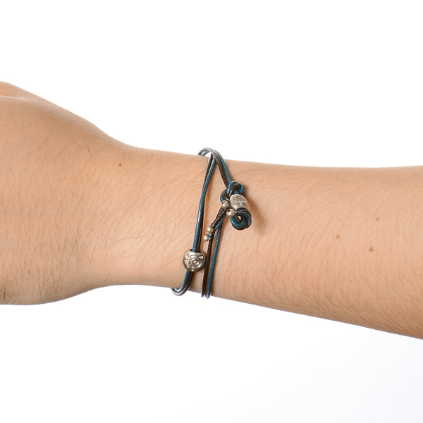 レザーペアブレスレット