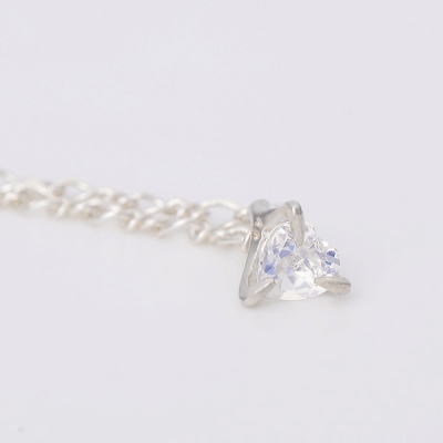 シルバーブレスレット兼アンクレット