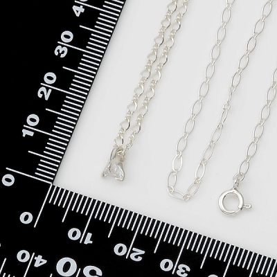 シルバーブレスレット兼アンクレット