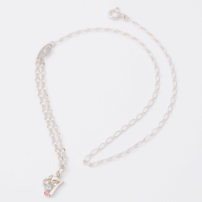 シルバーブレスレット兼アンクレット