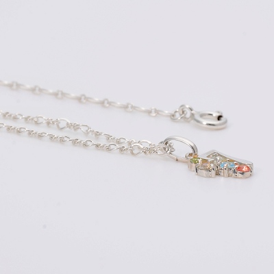 シルバーブレスレット兼アンクレット