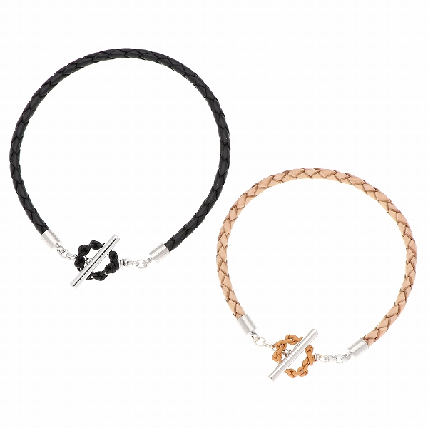 レザーペアブレスレット