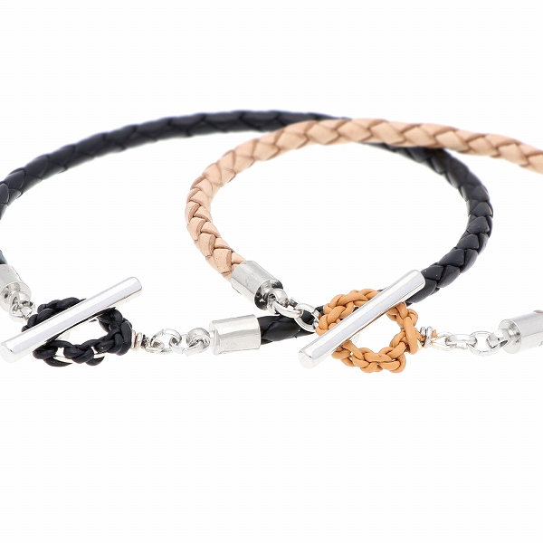 レザーペアブレスレット