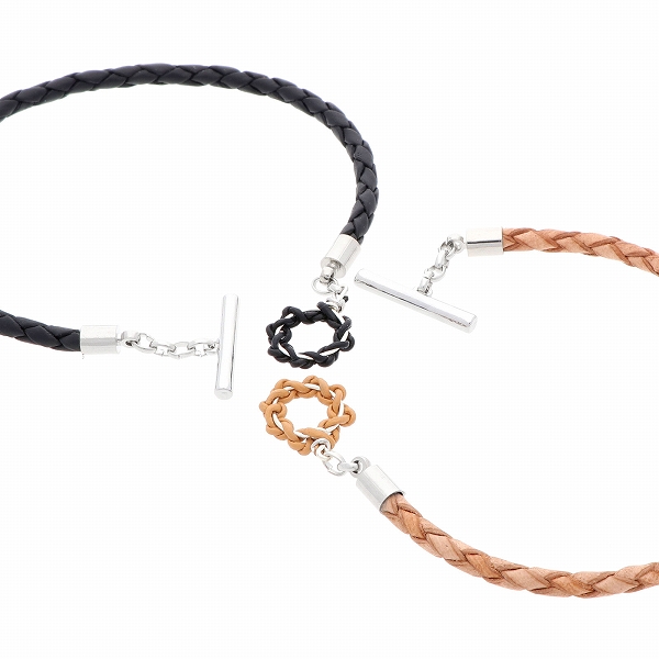 レザーペアブレスレット