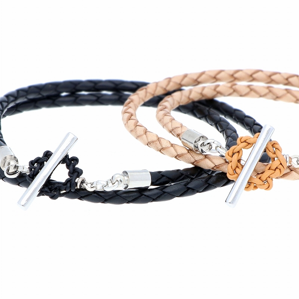 レザーペアブレスレット