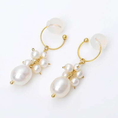 ブラスノンホールピアス