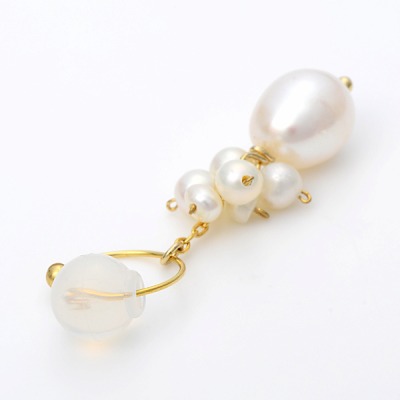 ブラスノンホールピアス