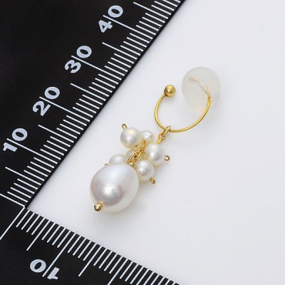 ブラスノンホールピアス