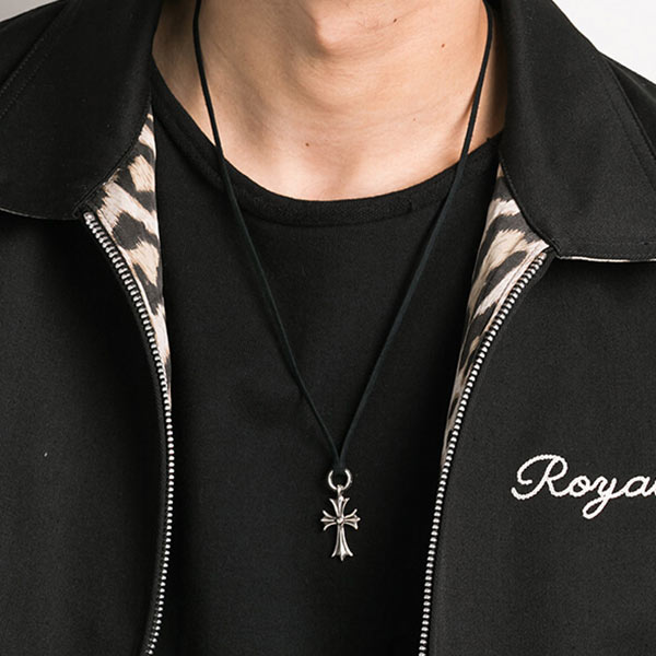 CHARM TINY CH CROSS SLV