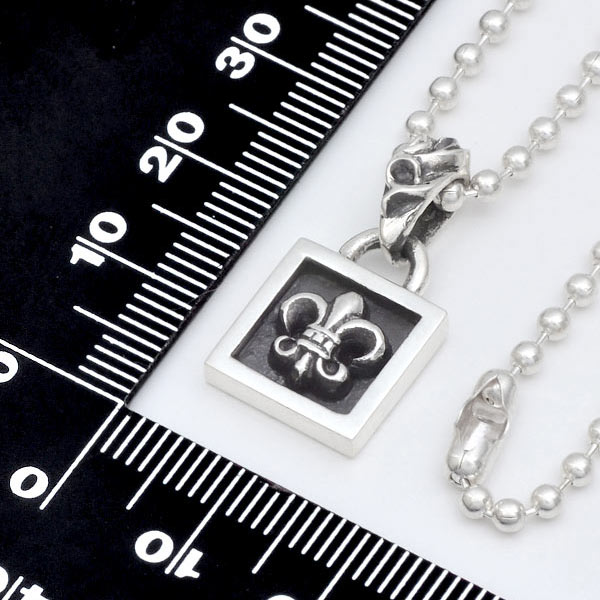 シルバーネックレス CHARM FRAMED SLV-OPT:BS