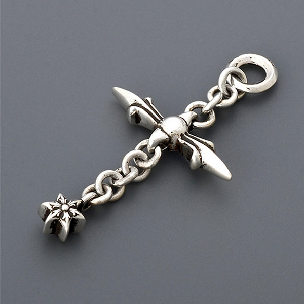 シルバーネックレス CHARM ROLY CROSS/SLV
