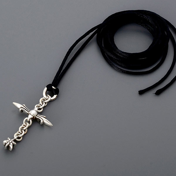 シルバーネックレス CHARM ROLY CROSS/SLV