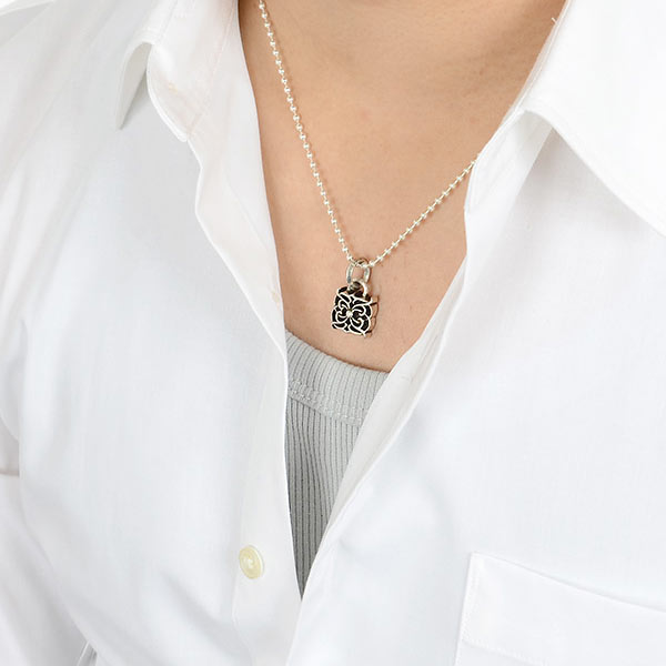 ペンダントトップ CHARM SPIDER/SLV