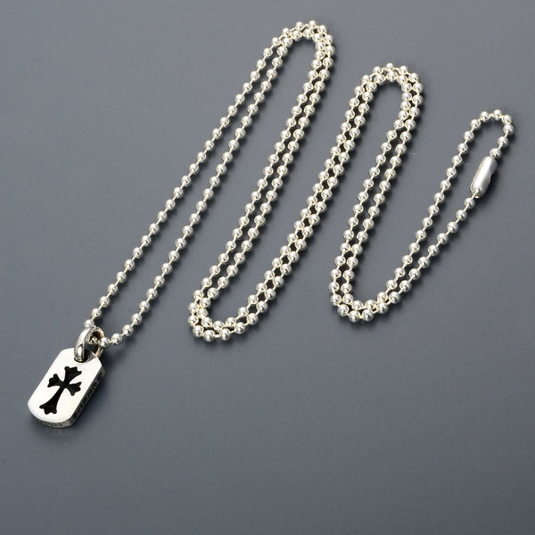 シルバーネックレス DOG TINY-CO CROSS SLV