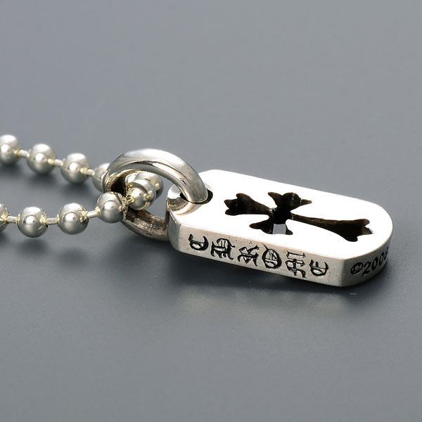 シルバーネックレス DOG TINY-CO CROSS SLV