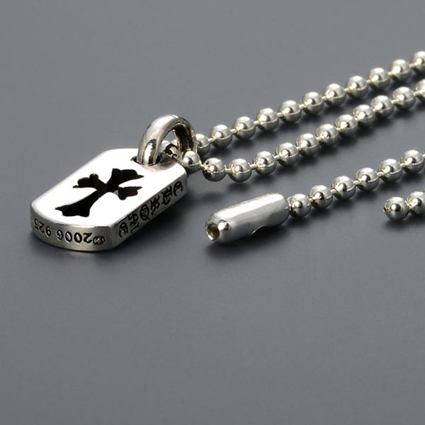 シルバーネックレス DOG TINY-CO CROSS SLV