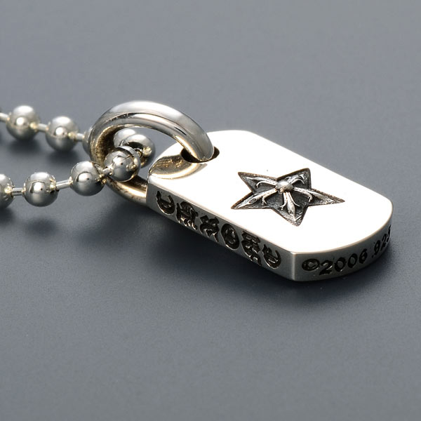 シルバーネックレス DOG TINY-STAR SLV