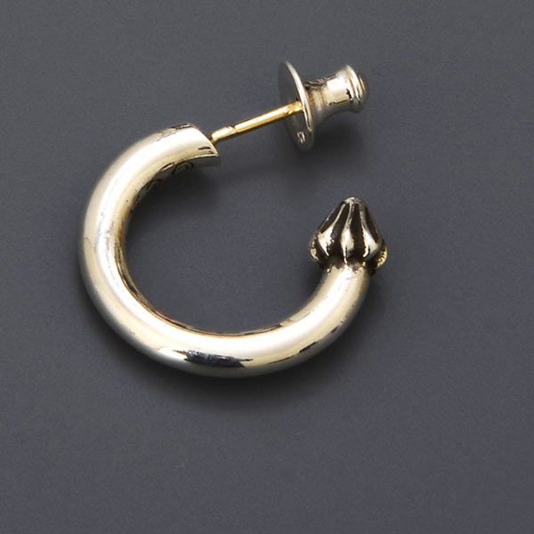 シルバーピアス EARRING PC HOOP PLAIN SLV(片耳用)