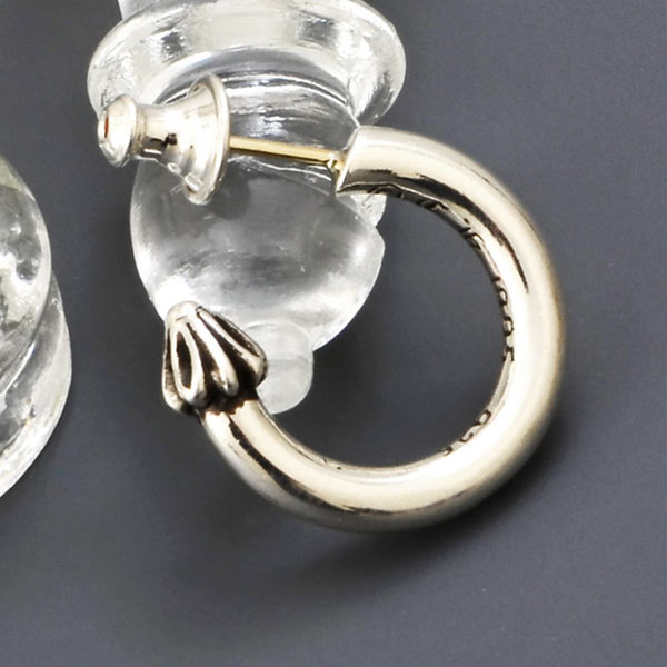 シルバーピアス EARRING PC HOOP PLAIN SLV(片耳用)