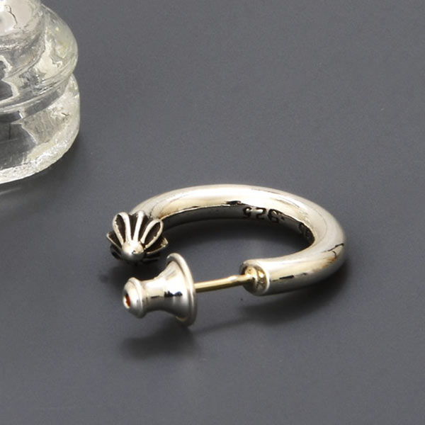 シルバーピアス EARRING PC HOOP PLAIN SLV(片耳用)