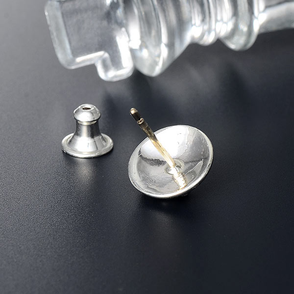 シルバーピアス EARRING STUD-CROSSBL SLV(片耳用)