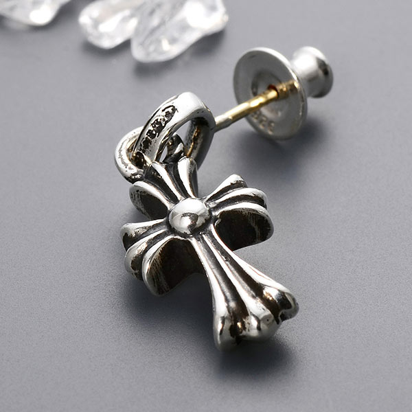シルバーピアス EARRING PC-CH CROSS-BABY FAT(片耳用)