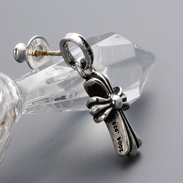 シルバーピアス EARRING PC-CH CROSS-BABY FAT(片耳用)