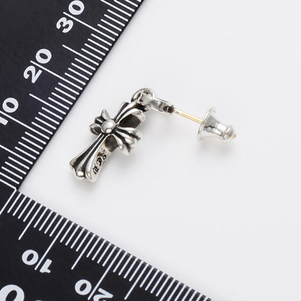 シルバーピアス EARRING PC-CH CROSS-BABY FAT(片耳用)