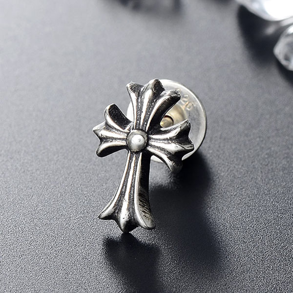シルバーピアス CH Cross #2 Stud Earring(片耳用)