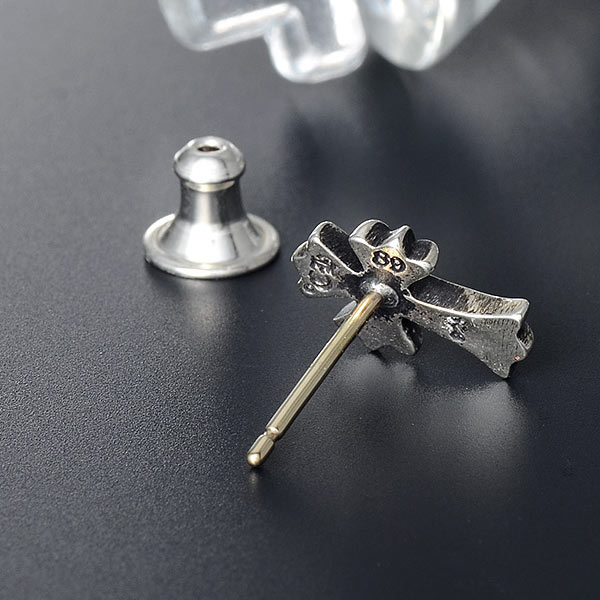 シルバーピアス CH Cross #2 Stud Earring(片耳用)