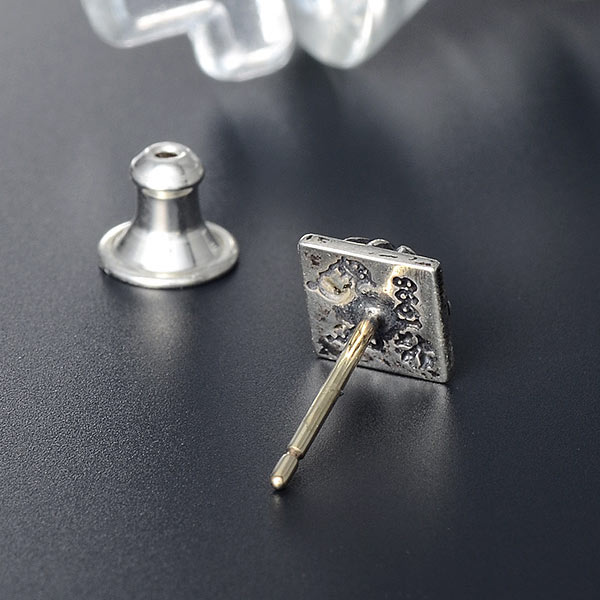 シルバーピアス EARRING PC-STUD-PYRAMID PL(片耳用)