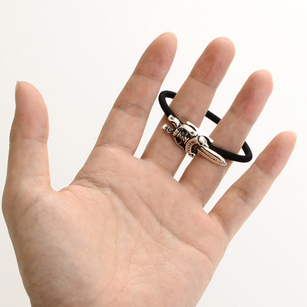 ヘアバンドブレスレット HAIRBAND #2 SLV-TOP:DAGGER