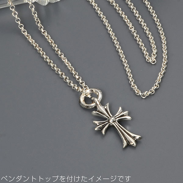 シルバーネックレス Roll Chain 24-SLV