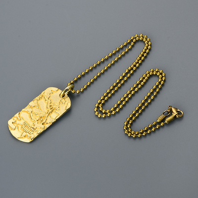 ブラスネックレス