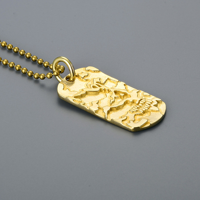 ブラスネックレス