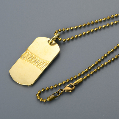 ブラスネックレス