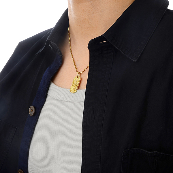 ブラスネックレス